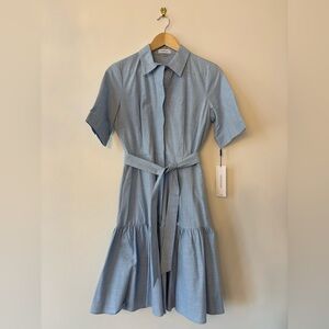 Calvin Klein Light Blue Midi Dress